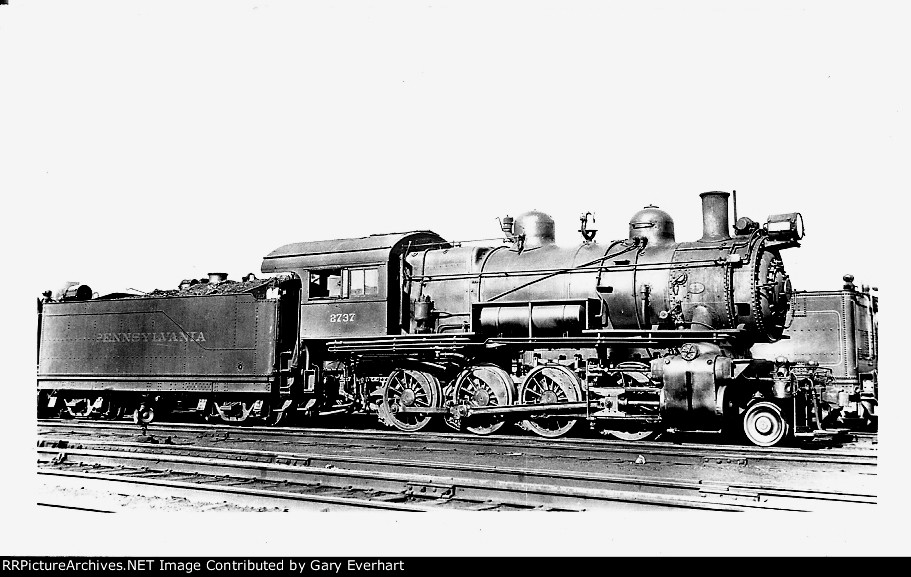 PRR 2-8-0 #2737 - Pennsylvania RR